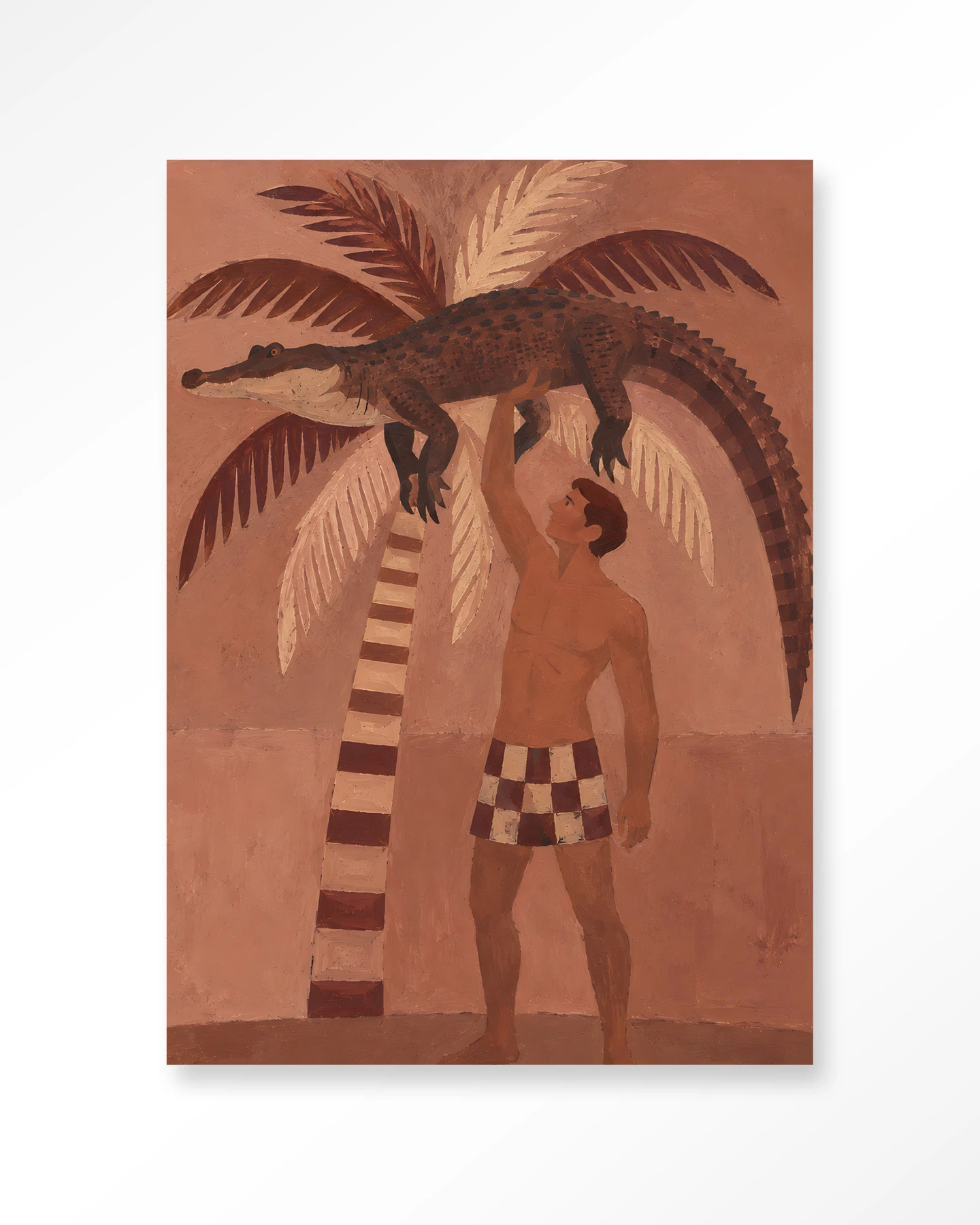 STEL ZELF SAMEN - Wanddeco Crocodile Weight STEL ZELF SAMEN - Wanddeco Crocodile Weight