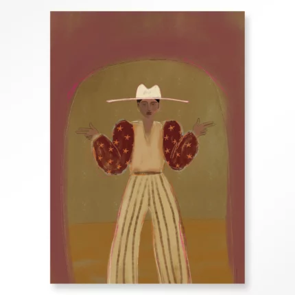 STEL ZELF SAMEN - Wanddeco Pieuw Pieuw Burgundy