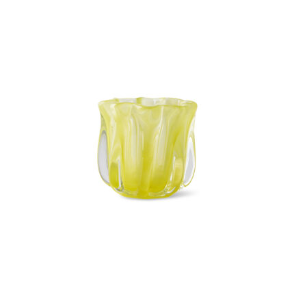 Theelicht Corolla Lime