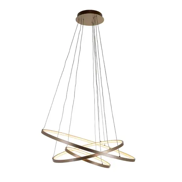 hanglamp Richmond 210616 - Chandelier Amira gold - Afbeelding 1