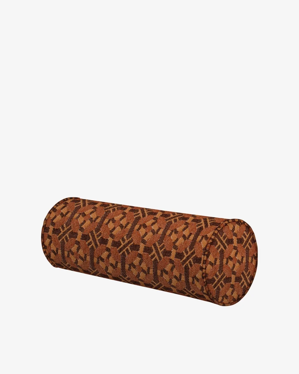 palais-bolster-pillow-coco-brown-orange Rolkussen Coco Chocolade & Karamel - Afbeelding 1