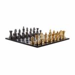 Richmond Decorative game Saray black/gold chessboard - 211064