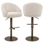 Bar stool Beverly naturel fancy swifel