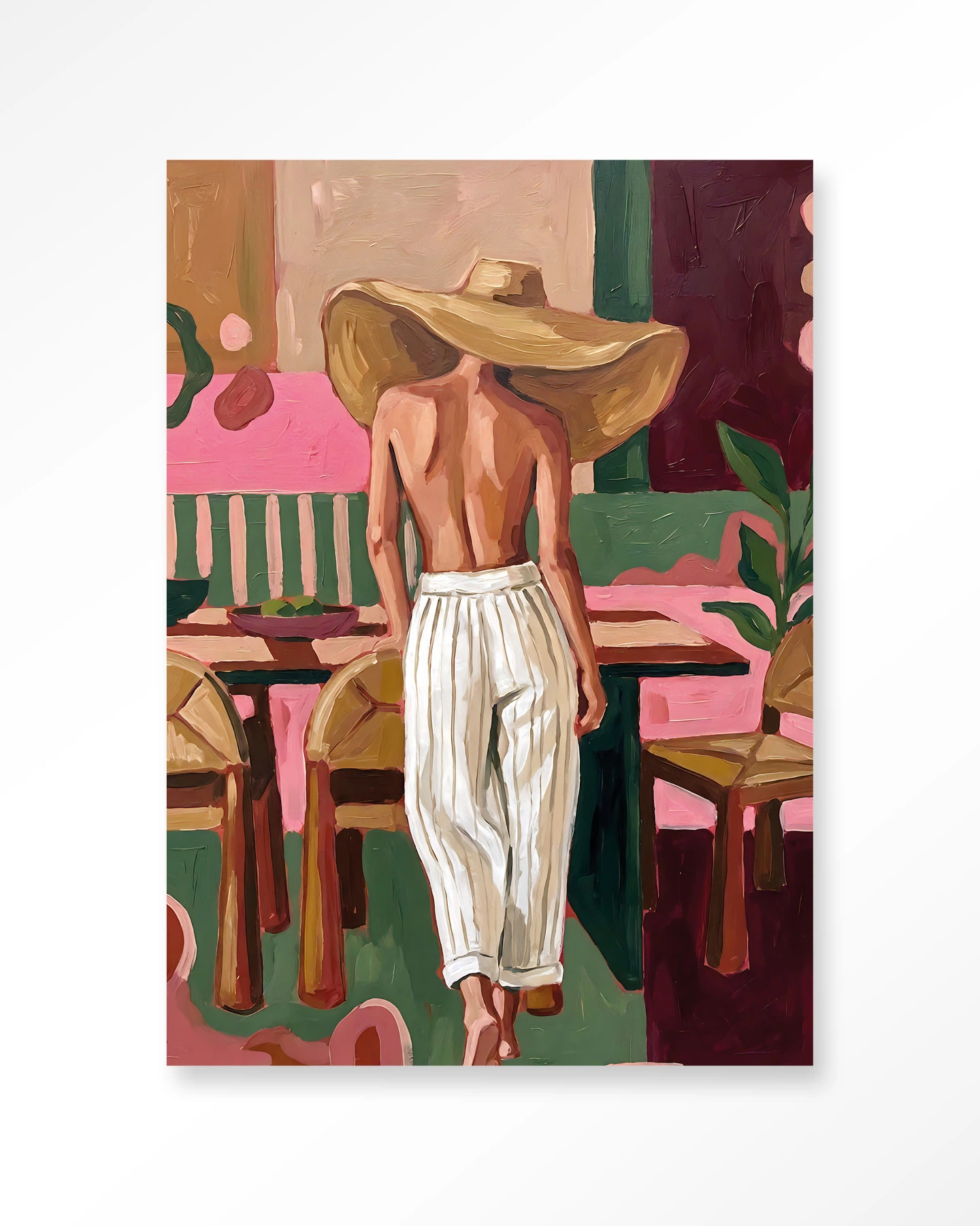 25418-paloma (1) STEL ZELF SAMEN - Wanddeco Paloma - Afbeelding 1