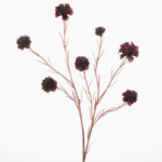 Kunsttak Cornflower Spray 89cm Bordeaux