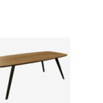 Eettafel Sven Deens Ovaal (110/90 cm breed) lengte 240 cm, Massief eiken hout