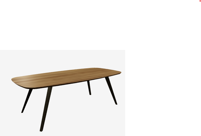 Sven deens ovaal Eettafel Sven Deens Ovaal (110/90 cm breed) lengte 240 cm, Massief eiken hout - Afbeelding 1