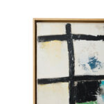 Framed artwork wired 131x163cm - Afbeelding 2