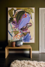 Framed artwork abstraction, 123x163cm - Afbeelding 5