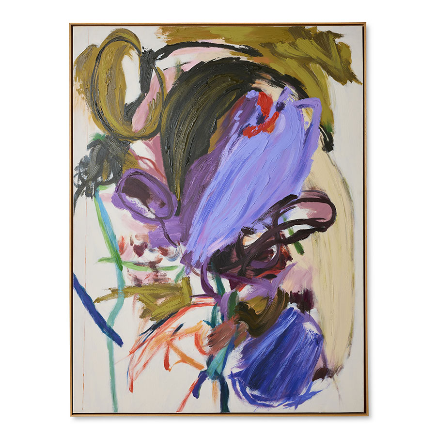 framd Framed artwork abstraction, 123x163cm - Afbeelding 1
