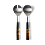 Salad cutlery havana