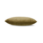 Velvet cushion army green, 60x40cm - Afbeelding 3