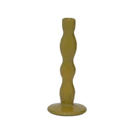 karn green Kandelaar Karn clay evergreen sprig - Afbeelding 1