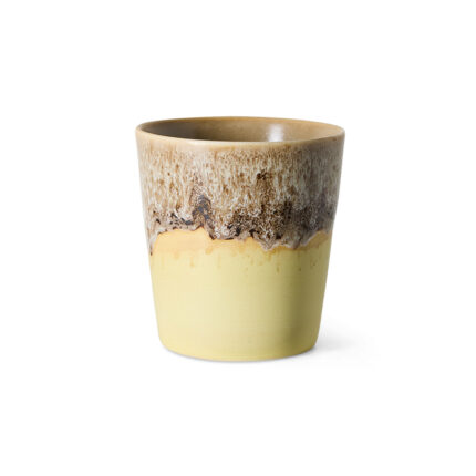 Coffee mug 70s ceramics - per stuk