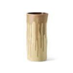 Long vase melting brown