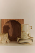 Candle holder low cream - Afbeelding 3