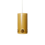 Ceramic pendant lamp mustard