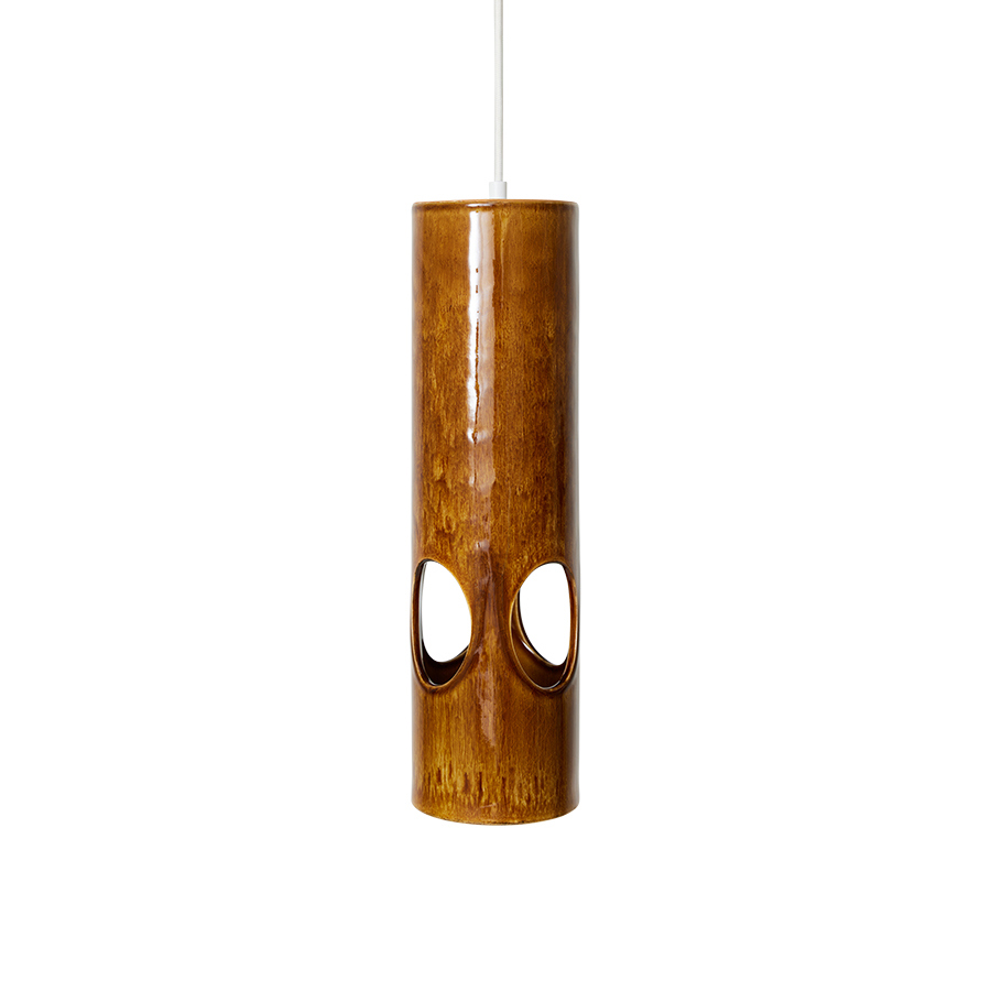 rosewood Ceramic pendant lamp rosewood - Afbeelding 1
